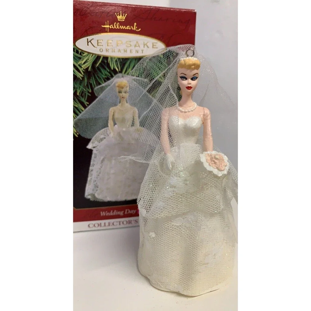 Hallmark Keepsake 1997 Wedding Day Barbie Holiday Ornament Vintage